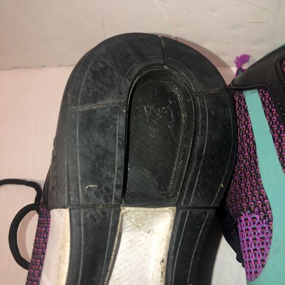 Nike Dual Racer Knit Womens Running Shoes Size 8‎ Sneakers Fuschia - Picture 8 of 10